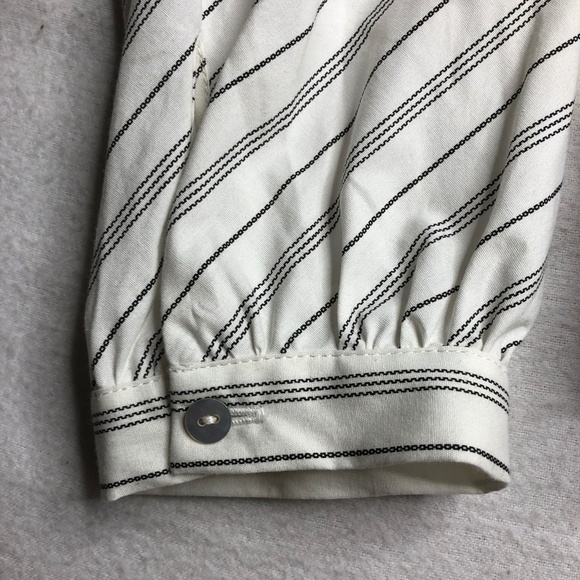 Jane & Delancey NWT New Women's Striped Top Blouse Size Medium - Picture 4 of 12